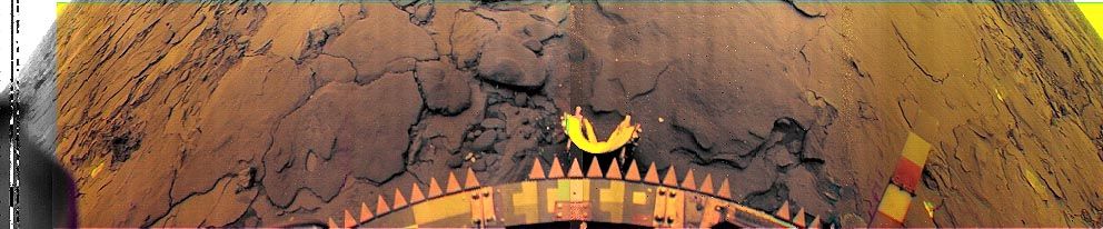 Photographs of the surface of venus