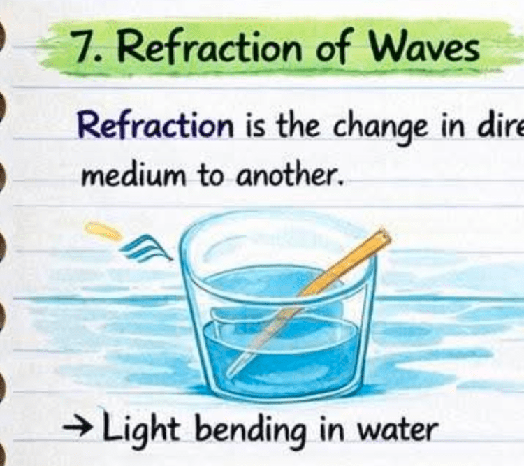 That pencil is bending the wrong way, AI Slop getting refraction wrong