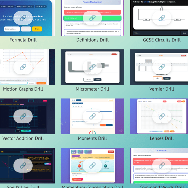 Interactive Physics Games for GCSE and&nbsp;A-Level!