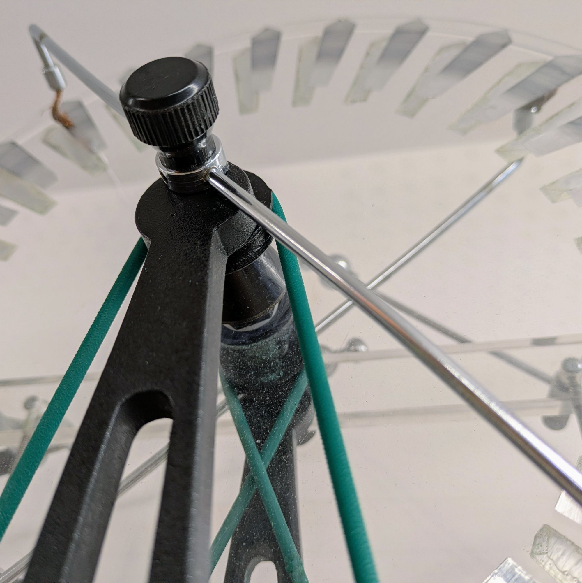 Wimshurst machine used to generate high potential differences in A-Level Physics lessons